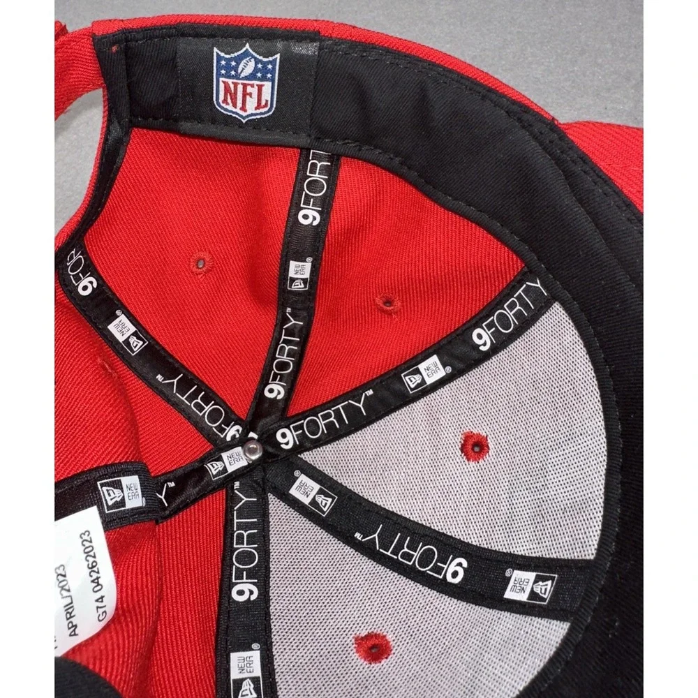 NFL Kansas City Chiefs Youth New Era 9Forty Adjustable Ball Cap Red